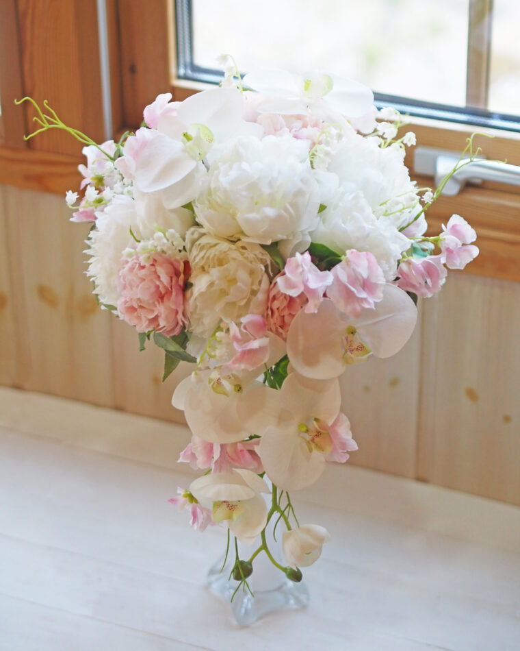 アーティフィシャルフラワー造花ブーケレッスン