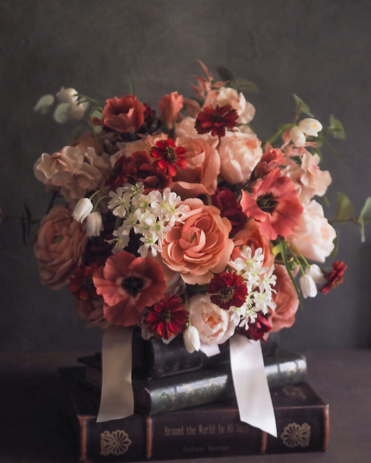 アーティフィシャルフラワー造花ブーケ