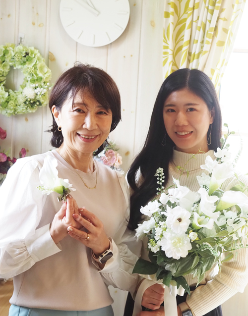 造花ブーケレッスン東京