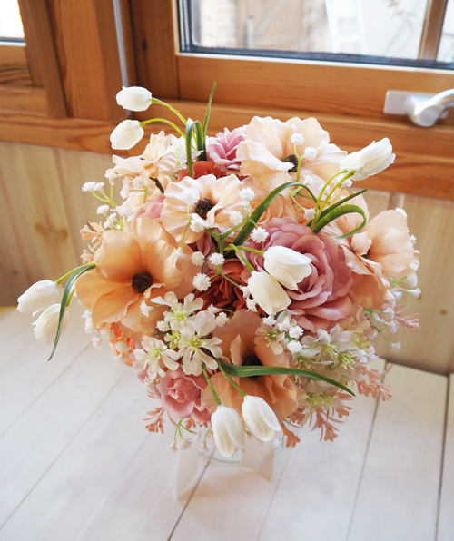 造花ブーケレッスン東京