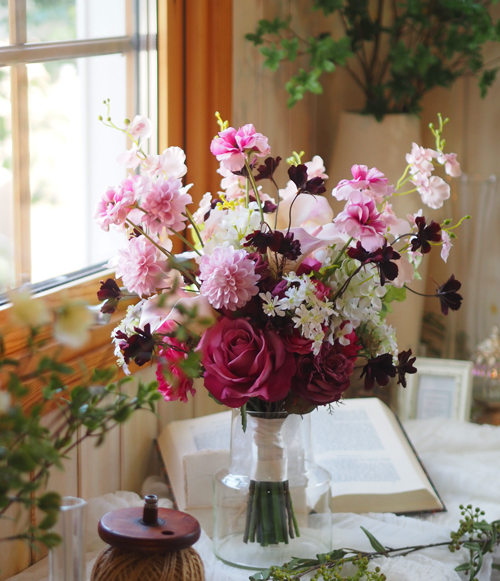 アーティフィシャルフラワーブーケレッスン東京