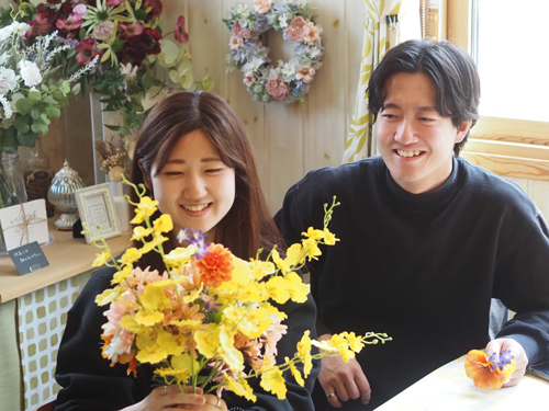 造花ブーケレッスン東京