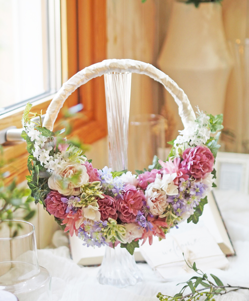 アーティフィシャルフラワー造花ブーケレッスン東京