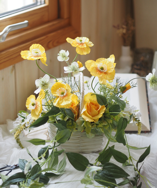 かごブーケレッスン東京