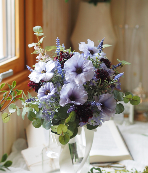 アーティフィシャルフラワー造花ブーケレッスン東京