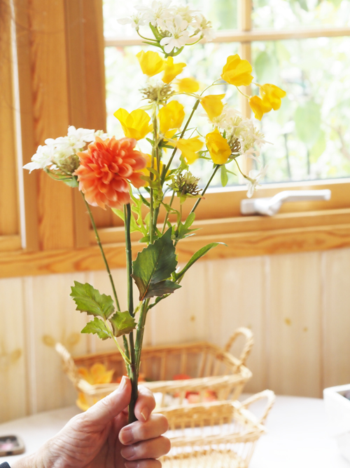 造花ブーケレッスン東京