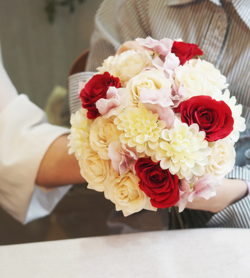 造花ブーケレッスン東京