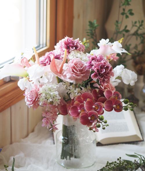 造花ブーケレッスン東京